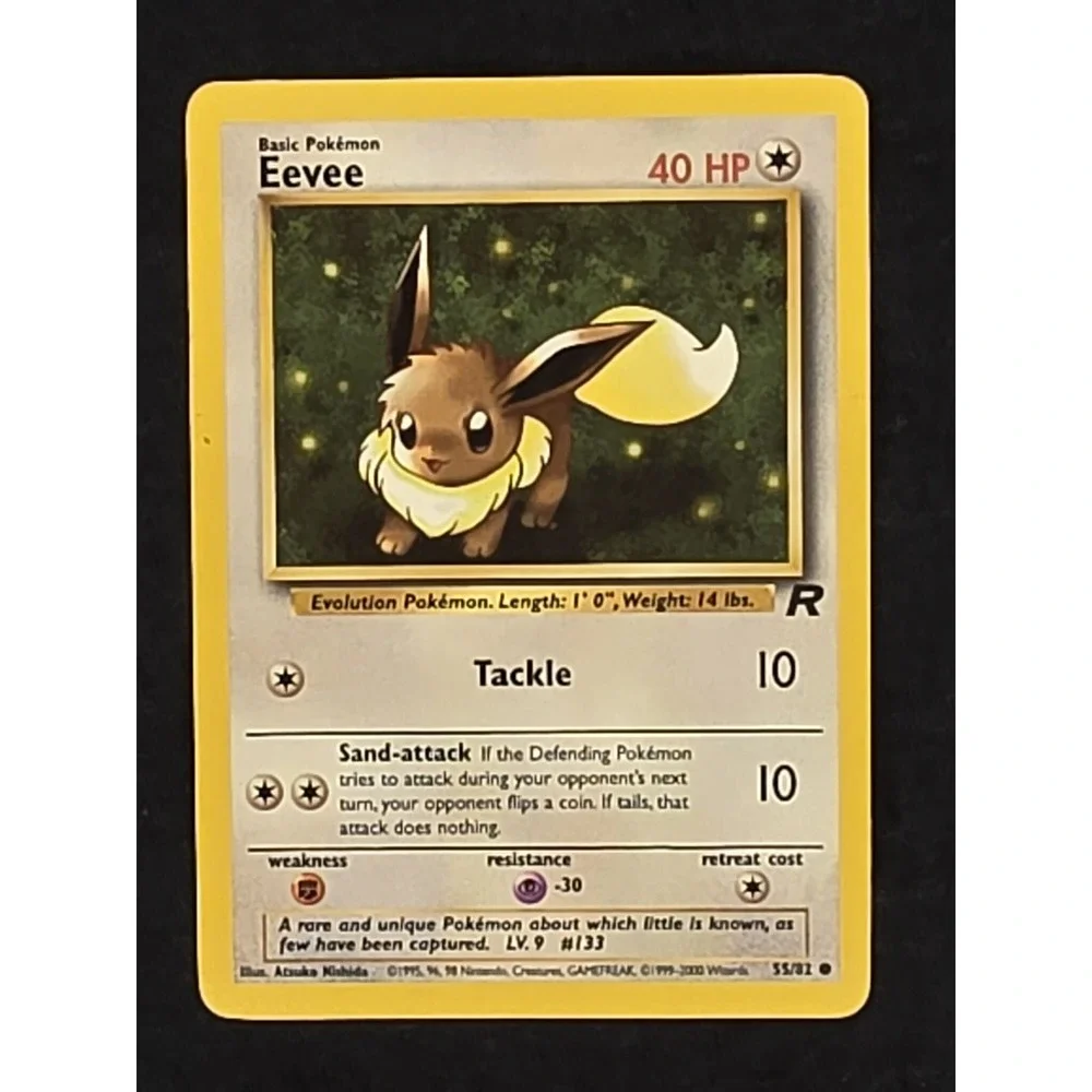 Pokemon Eevee Basic Card 55/32 WOTC Base‎ Set 2